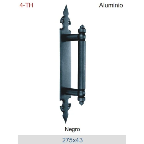TIRADOR DE ALUMINIO DT4-TH