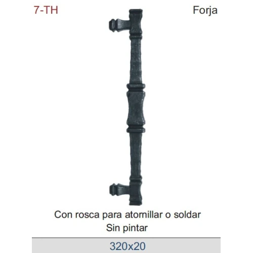 TIRADOR DE FORJA DT7-TH