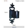 TIRADOR FORJADO A MANO DT10-TH