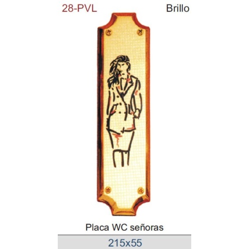 PLACA WC