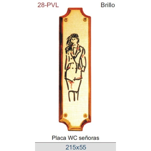 PLACA WC