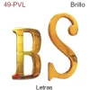 LETRAS DE LATÓN
