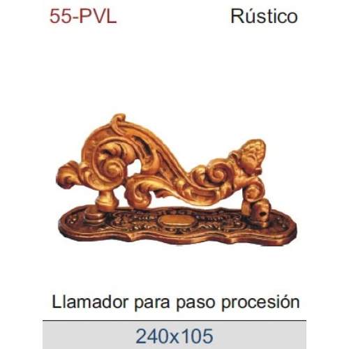 LLAMADOR PARA PASO PROCESIÓN DT55-PVL