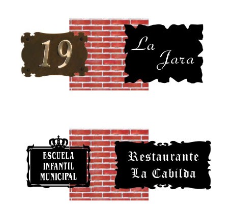 PLACA CORTE LÁSER P.19064 - Imagen 2