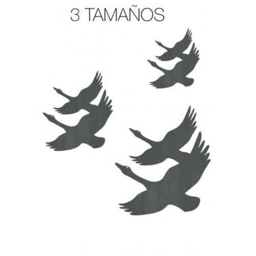 SILUETA PATOS