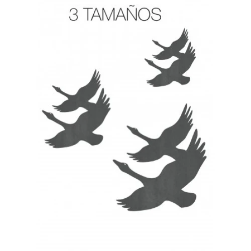 SILUETA PATOS
