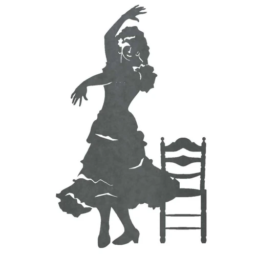 SILUETA BAILAORA