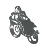 SILUETA MOTO
