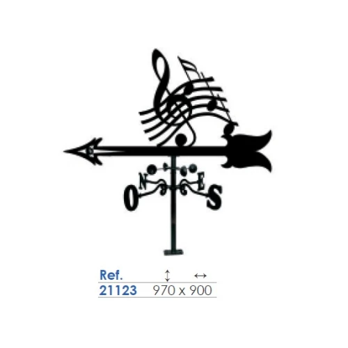 VELETA TEJADO NOTAS MUSICALES P-21123