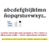 LETRAS DE FORJA MINÚSCULAS