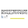 LETRAS DE FORJA MAYÚSCULAS BARROCAS