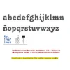 LETRAS FORJA MINÚSCULAS