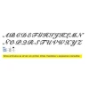 LETRAS FORJA MAYÚSCULAS BARROCAS