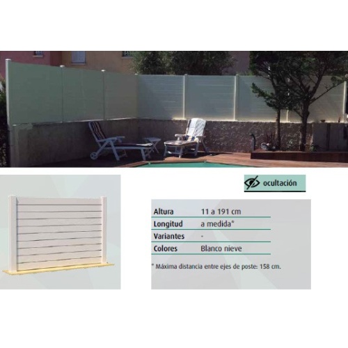 VALLA PVC OCULTACION DANTIGONA