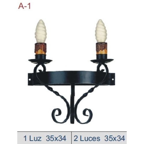 APLIQUE DE PARED FORJA DTA-1