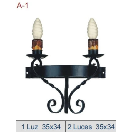 APLIQUE DE PARED FORJA DTA-1