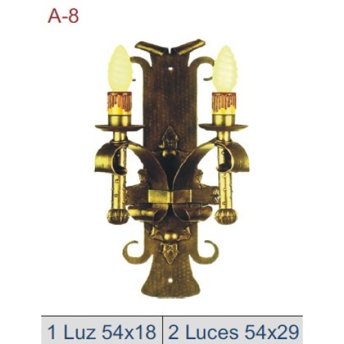 APLIQUE MEDIEVAL DE FORJA