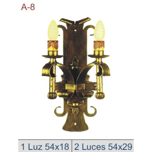 APLIQUE MEDIEVAL DE FORJA