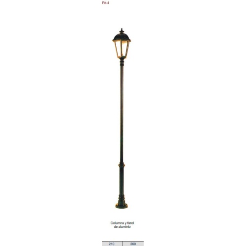 FAROLA DE ALUMINIO DTFA-4