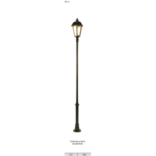 FAROLA DE ALUMINIO DTFA-4