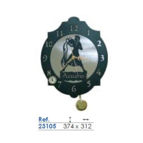 RELOJ DE FORJA SIGNO DEL ZODIACO