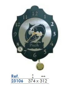 RELOJ DE FORJA SIGNO DEL ZODIACO - Imagen 2