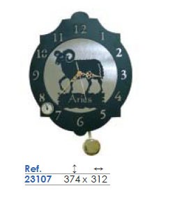 RELOJ DE FORJA SIGNO DEL ZODIACO - Imagen 3