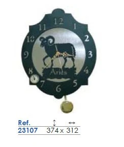 RELOJ DE FORJA SIGNO DEL ZODIACO - Imagen 3