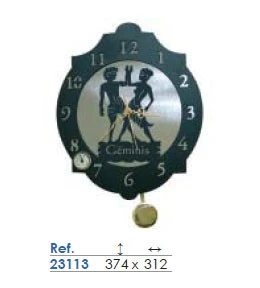 RELOJ DE FORJA SIGNO DEL ZODIACO - Imagen 5