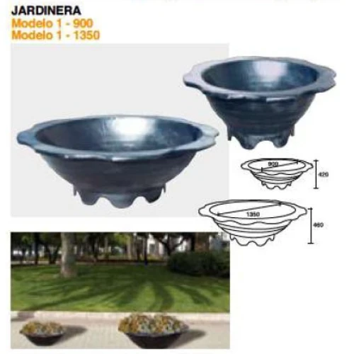 JARDINERA HIERRO FUNDIDO MODELO 1