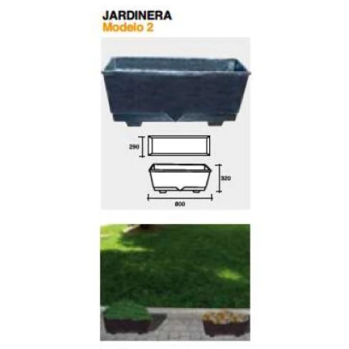 JARDINERA DE HIERRO FUNDIDO VL-MODELO 2