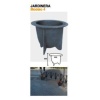 JARDINERA  DE HIERRO FUNDIDO VL-MODELO 4