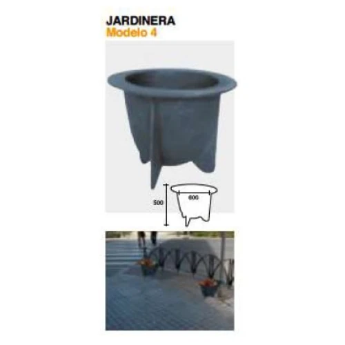 JARDINERA  DE HIERRO FUNDIDO VL-MODELO 4