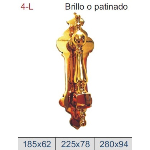 ALDABA DE LATÓN DT4-L