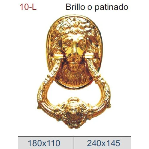 ALDABA DE LATÓN DT10-L
