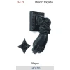 ALDABA DE HIERRO FORJADO DT3-LH