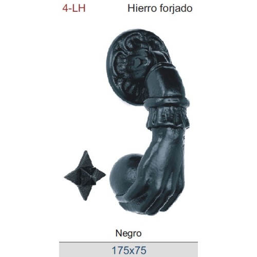 ALDABA DE HIERRO FORJADO DT4-LH