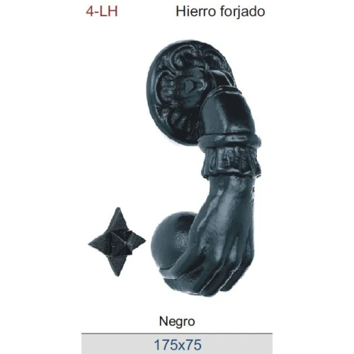 ALDABA DE HIERRO FORJADO DT4-LH