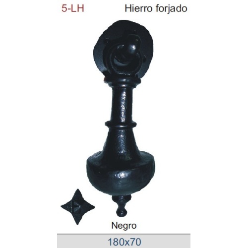 ALDABA DE HIERRO FORJADO DT5-LH