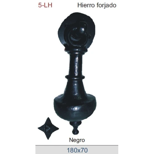 ALDABA DE HIERRO FORJADO DT5-LH