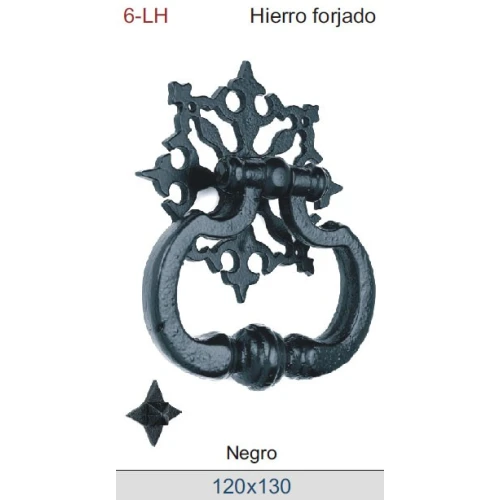 ALDABA DE HIERRO FORJADO DT6-LH