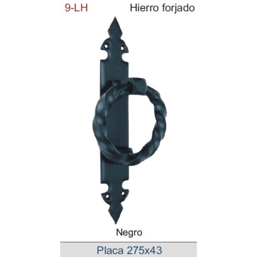 ALDABA DE HIERRO FORJADO DT9-LH