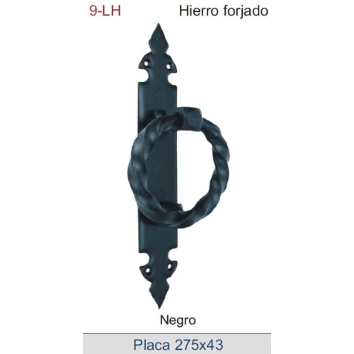 ALDABA DE HIERRO FORJADO DT9-LH