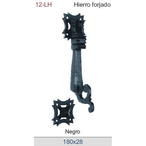 ALDABA DE HIERRO FORJADO DT12-LH