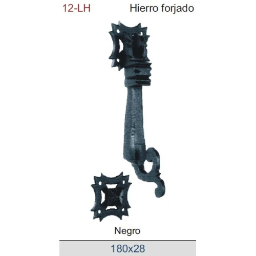ALDABA DE HIERRO FORJADO DT12-LH