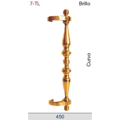 TIRADOR DE LATÓN DT7-TL