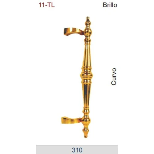 TIRADOR DE LATÓN DT11-TL