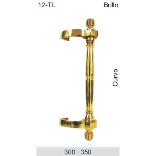 TIRADOR DE LATÓN DT12-TL